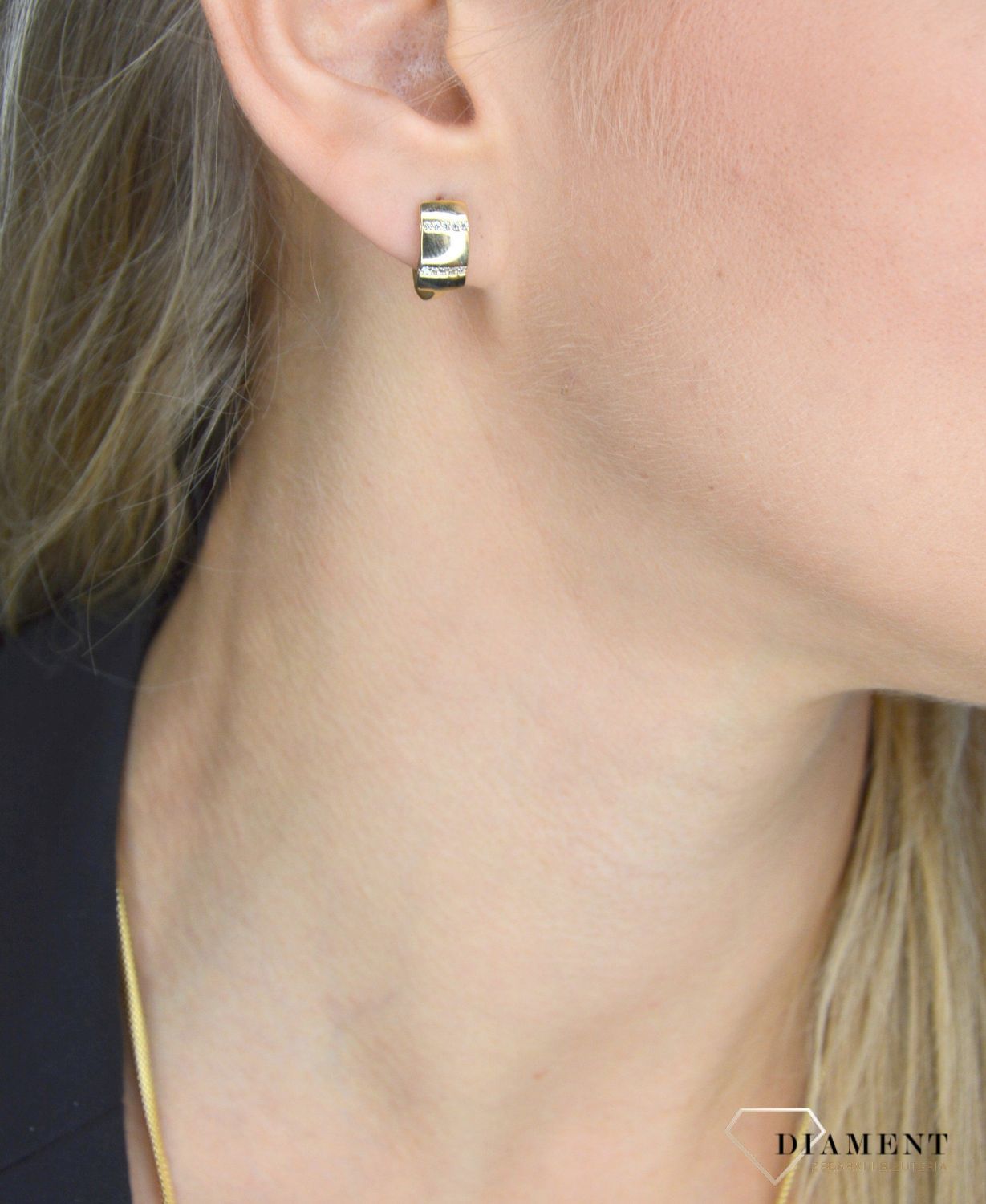 Złote kolczyki 585 z cyrkonią KL 3505 585.jpg